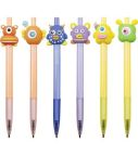 Automātiska lodīšu pildspalva “Big Eyes Monster” zila 0.7mm