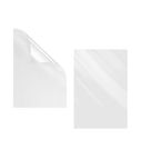Binding covers A4 200mkr transparent 100pcs FOROFIS PVC