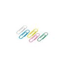 Paper clips 28mm FOROFIS colored round 100pcs /paper box
