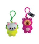 Key Chain with Pen ”CAPYBARA & CAT in Hoodie”