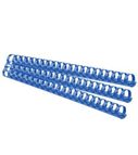 Binding comb 14mm 125sheets FOROFIS blue 100pcs plastic