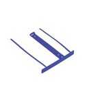 Filling clip plastic FOROFIS (blue) 100pcs