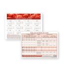 Grāmatveža kalendārs A4 latviešu valodā