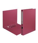 Clip file A4 two-rings burgundy width 4.5cm FOROFIS