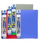 Transparent book VISIT A4 0.45/0.025mm with 40pockets assorted