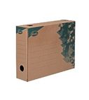 Archive box  FOROFIS Kraft A4 80mm brown (cardboard)