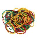 Rubber bands 50gr. size 40mm (80% latex) assorted
