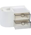 Desktop organizer with 2 drawers 18x9.5x10.5cm