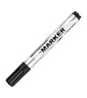 Whiteboard marker black liquid ink, bullet tip 2-5mm