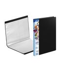 Transparent book A4 FOROFIS 0.50mm cover w/20 transp.pockets 0.03mm (black) PVC