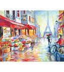 Acrylic paints & canvas pictures painting by number 