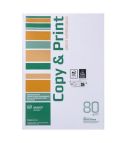 Papīrs A4 500lp. 80g/m2  Copy&Print 