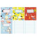 Exercise book 12sh. ruled 1-2cl.