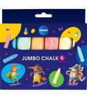 Мелки 6цв. JUMBO ZOO