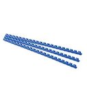 Binding comb 10mm 65sheets FOROFIS blue 100pcs plastic