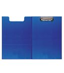 Clip board with cover FOROFIS A4 blue PVC