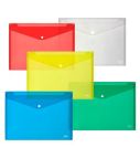 Envelope plastic A3 w/button 0.18mm