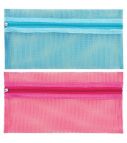 Envelope with zipper 