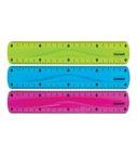Ruler plastic 20cm SOFT ABC flexible/blister