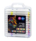 Acrylic paint markers set 24col. 1-3mm tip / PVC package