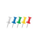 Drawing pins FOROFIS colored 100pcs /blister packing