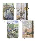 Notebook A5 ruled 80sh. hardcover, with elastic 