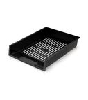 File tray plastic HATBER (black)