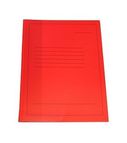 Папка-скоросшиватель А4 картон, красная