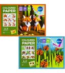 Divpusējs krāsainais papīrs A4 20lp. 10kr. 80gr.