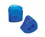 Sharpener plastic with 2 blades, with container