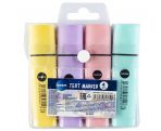 Set of 4 text markers chisel tip 1-5mm