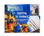 Acrylic paints & canvas pictures painting by number 