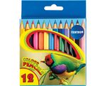 Color pencils 12col. ZOO short size /paper box