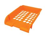 File tray plastic (orange)