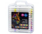 Acrylic paint markers set 24col. 1-3mm tip / PVC package