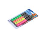 Set of 4 text markers chisel tip 1-4mm FOROFIS