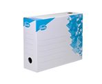 Коробка для документов FOROFIS A4 10х25х34,5см белая (из картона)