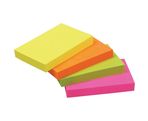 Stick notes 51x76mm 80sh. neon assorted
