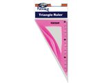 Triangle ruler 30°x18cm SOFT ABS flexible