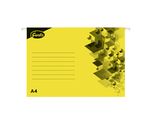 Paper hanging file A4 FOROFIS (yellow), thickness 200g/m2