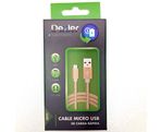 DEXLER Universāls Micro USB uz USB Datu & Ātrās Uzlādes 2 A kabelis 1M