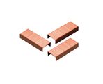 Staples copper FOROFIS Nr.24/6 1000pcs /paper box