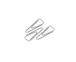 Paper clips 31mm FOROFIS nickel triangle 100pcs /paper box