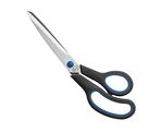 Scissors FOROFIS 250mm HOME USE w/soft rubber (green handles)