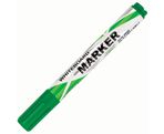 Whiteboard marker green liquid ink, 2-5mm bullet tip