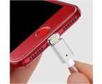 DEXLER 3 in 1 magnetic charging cable, Micro USB, Lightning, Type-C 1m