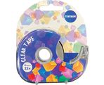 Stationery clear tape 19mm*33m with dispenser