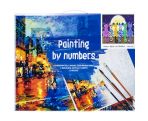 Acrylic paints & canvas pictures painting by number 