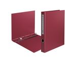 Clip file with 4 rings burgundy A4*4.5cm FOROFIS