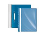 Clip file with perforation A4 FOROFIS 0.13/0.17mm with perforation (blue matt) PP